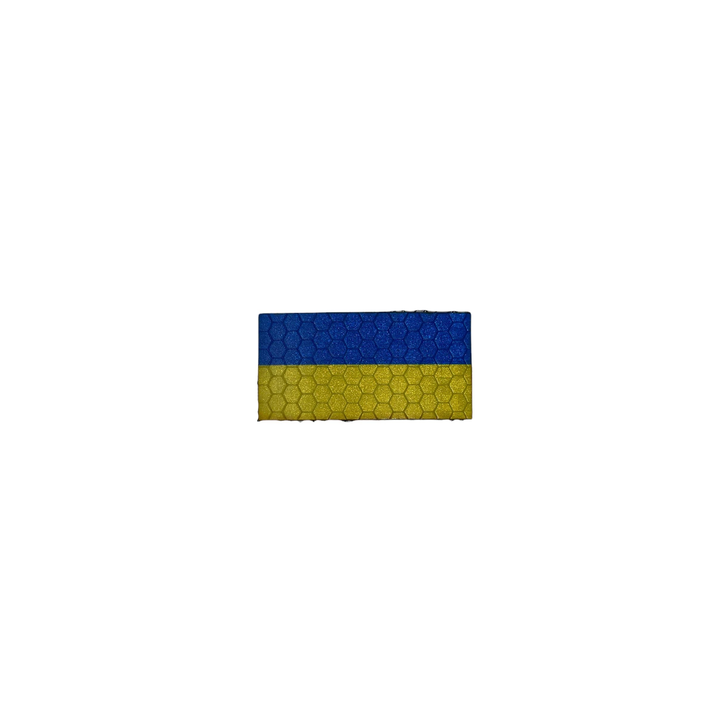 Micro Ukrainian Flag - Hi Vis – PatchPanel
